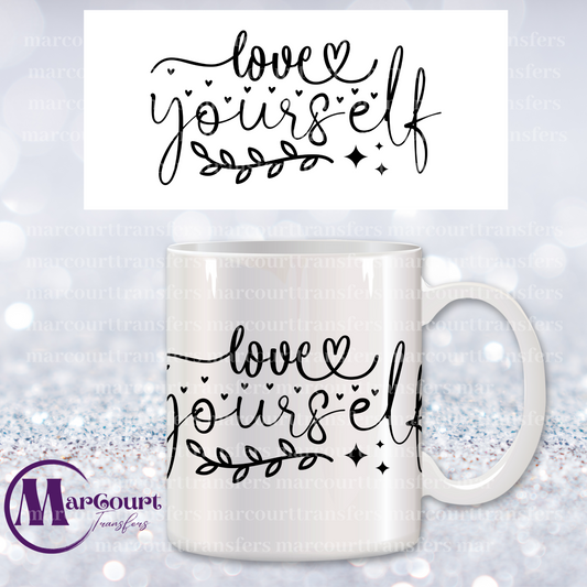 LOVE YOURSELF-MUG TRANSFER