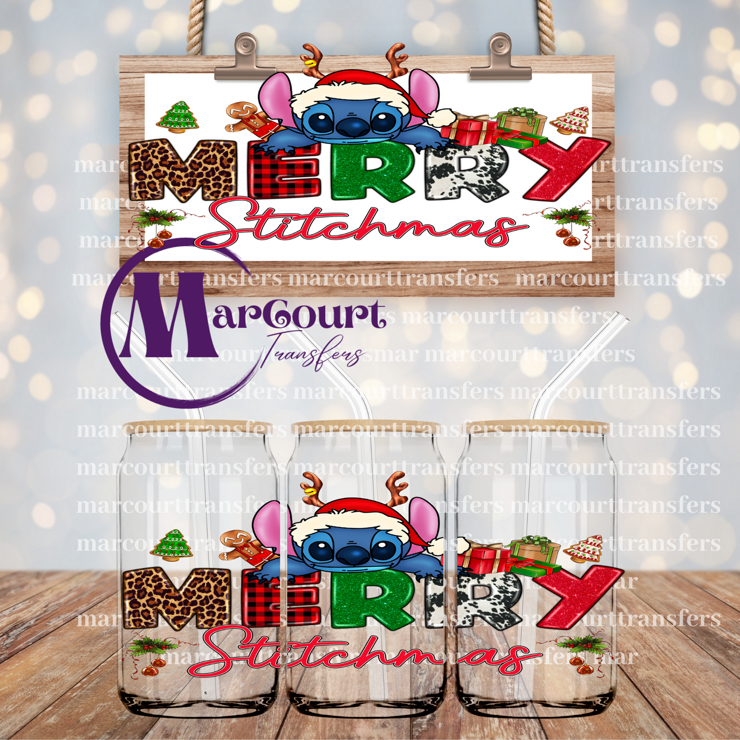 MERRY STITCHMAS-16 0Z-UV DTF CUP WRAP