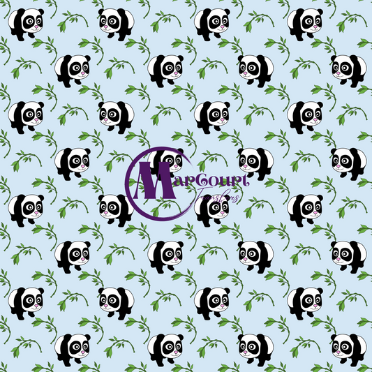 PANDAS-VINYL PATTERN 12 X 12