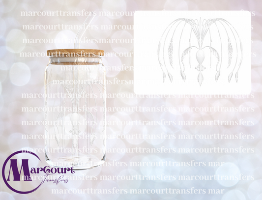 SEED (WHITE)-UV DTF CUP WRAP