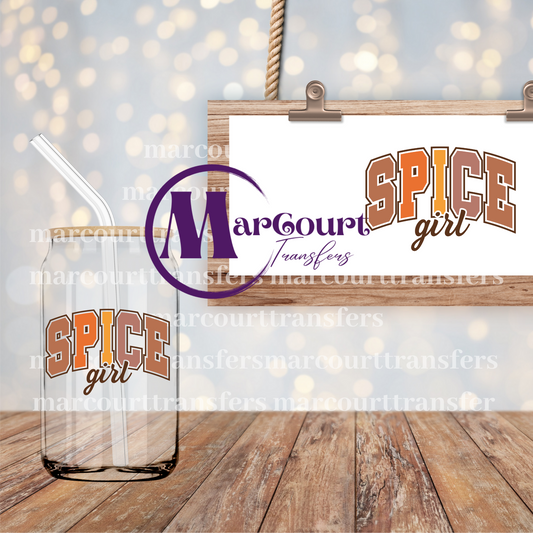 SPICE GIRL-DECAL-UV DTF CUP WRAP