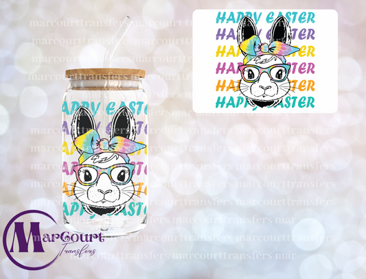 HAPPY EASTER BUNNY-UV DTF CUP WRAP