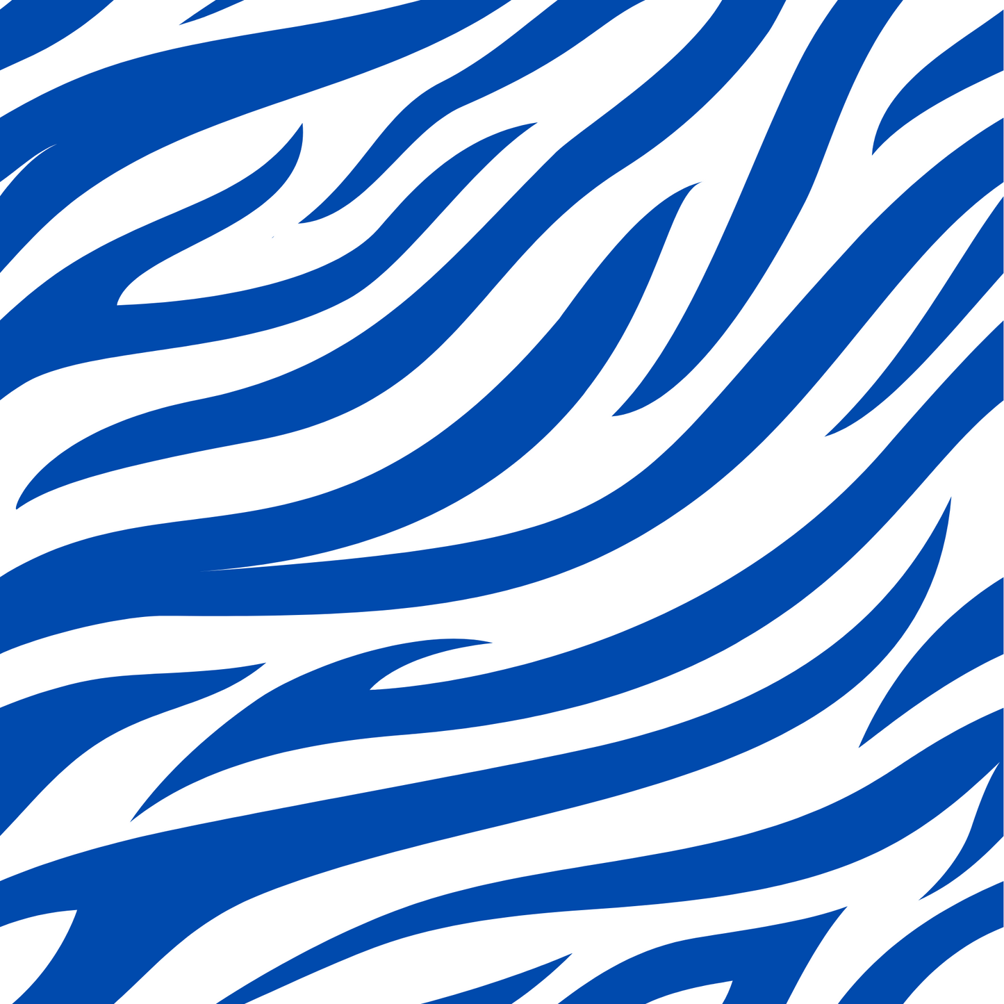 ZEBRA-BLUE AND WHITE-VINYL PATTERN 12 X 12