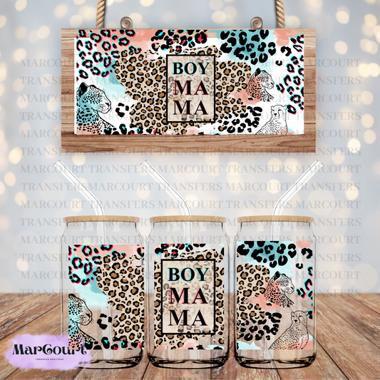 BOY MAMA-16 0Z-UV DTF CUP WRAP *rts