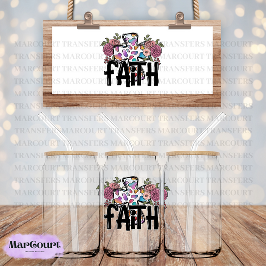 FAITH- DECAL-UV DTF CUP WRAP *rts