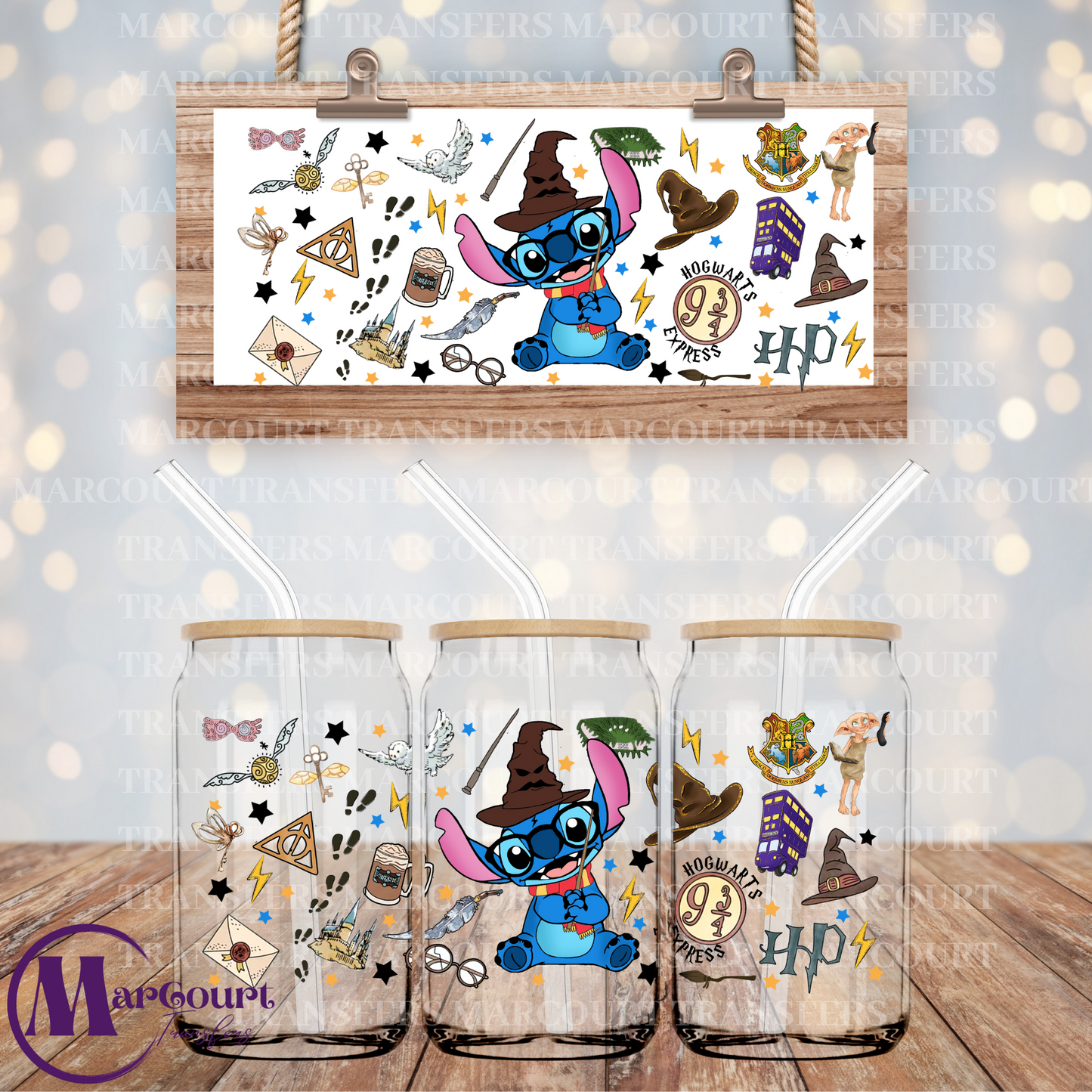 STITCH POTTERHEAD-16 0Z.-UV DTF CUP WRAP