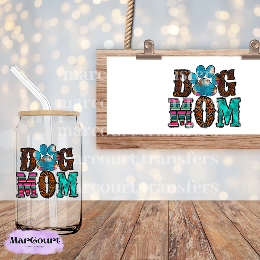 DOG MOM- DECAL-UV DTF CUP WRAP