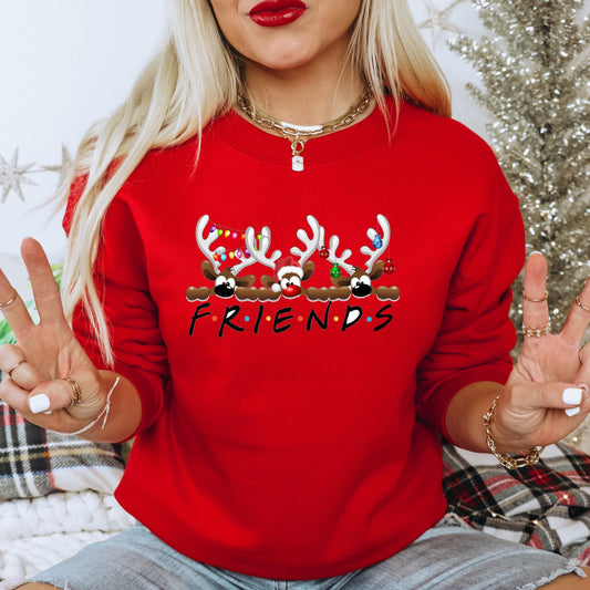 REINDEER FRIENDS-DTF FULL COLOR TRANSFER